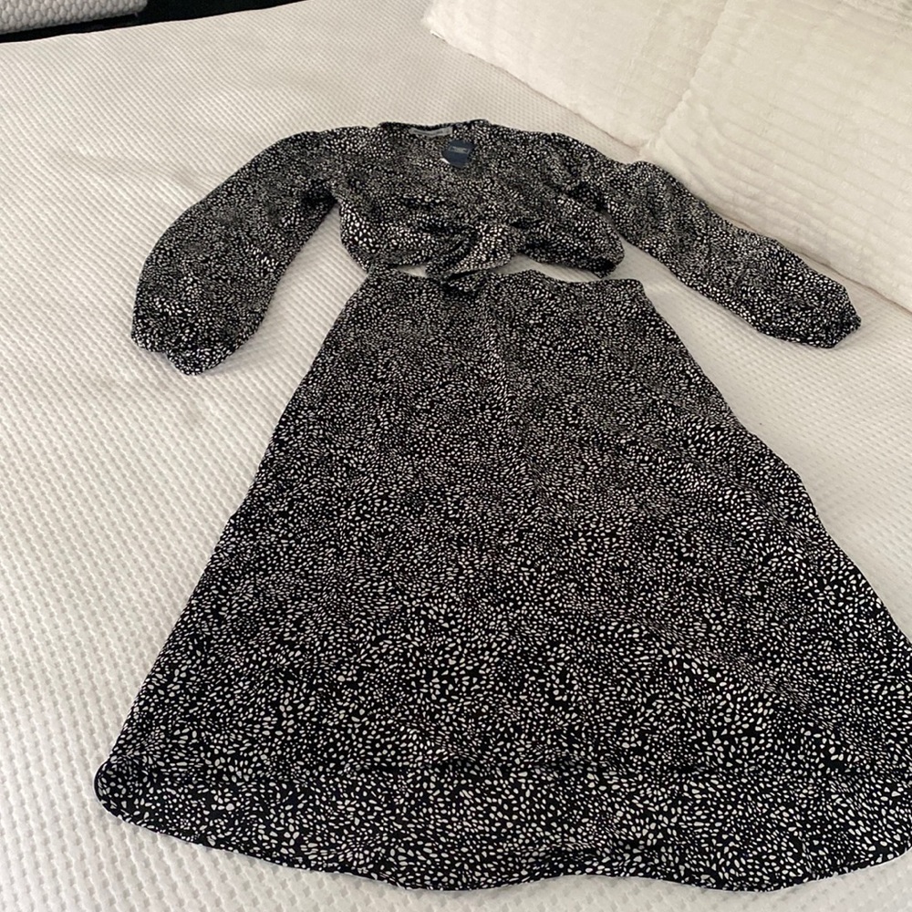 Abercrombie & Fitch skirt and crop top set